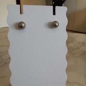 Silver Stud Earrings